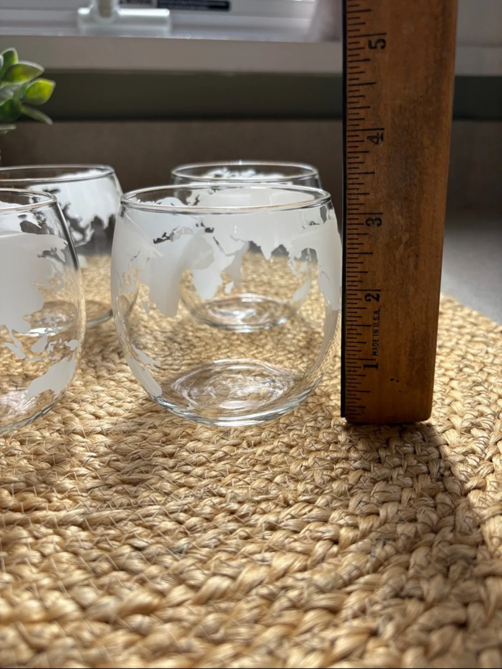 (4) Globe Scotch Whiskey Tumblers